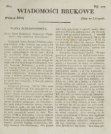 Wiadomości Brukowe. Nr 207 (1820)