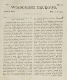 Wiadomości Brukowe. Nr 210 (1820)