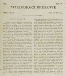Wiadomości Brukowe. Nr 228 (1821)