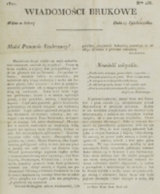 Wiadomości Brukowe. Nr 256 (1821)