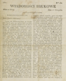 Wiadomości Brukowe. Nr 260 (1821)