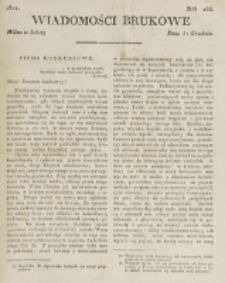 Wiadomości Brukowe. Nr 265 (1821)