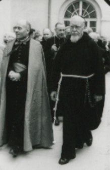 Ks. prałat Barbeau, ks. prof. G. Michiels.