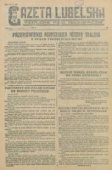 Gazeta Lubelska. R. 1, nr 82 (1945)