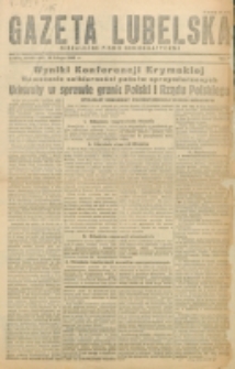 Gazeta Lubelska. R. 1, nr 3 (1945)