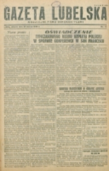 Gazeta Lubelska. R. 1 , nr 43 (1945)