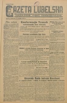 Gazeta Lubelska. R. 1, nr 160 (1945)