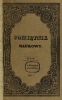 Pamiętnik Naukowy. T. 3, z. 7 (1837)