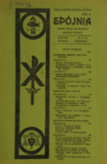 Spójnia : okólnik Akcji Katolickiej Diecezji Łuckiej. R. 2, nr 9/10 (1936)