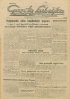 Gazeta Lubelska. R. 1, nr 192 (1945)