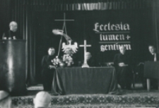Obrady Teologów Polskich wrzesień 1966 - Preyzdium Sesji w 1. dniu obrad