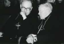 Obrady Teologów Polskich wrzesień 1966 - Ks. abp Kominek i Ks. bp M. Klepacz