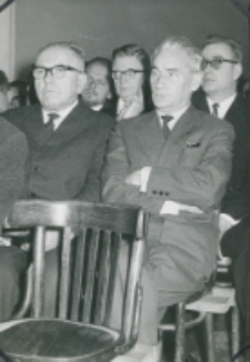 Inauguracja roku akademickiego 1965/66 : fragment auli