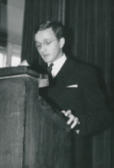 Przem&oacute;wienia : ... przedstawiciela młodzieży akademickiej - Jerzego Cieszkowskiego.