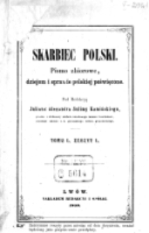 Skarbiec Polski. T. 1, z. 1 (1859)