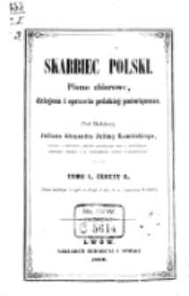 Skarbiec Polski. T. 1, z. 3 (1859)