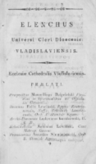 Elenchus Universi Cleri Dioecesis Vladislaviensis et Pomeraniae 1818