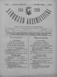 Samorząd Krzemieniecki. R. 3, nr 22 (10 sierpnia 1925)