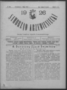 Samorząd Krzemieniecki. R. 4, nr 11/12 (1 maja 1926)