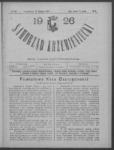 Samorząd Krzemieniecki. R. 4, nr 19 (20 sierpnia 1926)