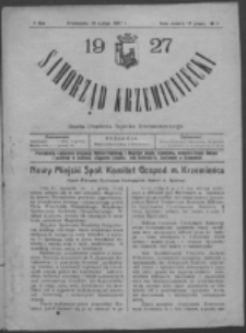 Samorząd Krzemieniecki. R. 5, nr 3 (10 lutego 1927)