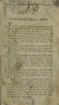 Ordo Divini Officii ad usum Diæcesis Vladislaviensis & Pomeraniæ Juxta Rubr. Breviarii, Missalisque Romani, nec Non Decreta S. R. Congregationis pro Anno Domini 1810