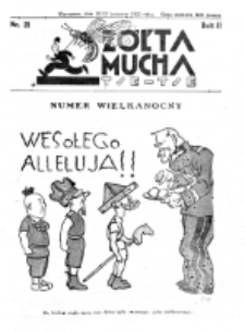 Żółta Mucha Tse-Tse. R. 2, nr 21 (20/22 kwietnia 1930)