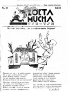 Ż&oacute;łta Mucha Tse-Tse. R. 2, nr 28 (27 maja 1930)
