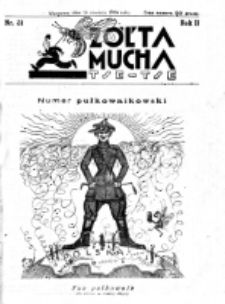 Żółta Mucha Tse-Tse. R. 2, nr 31 (16 czerwca 1930)