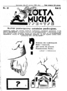 Żółta Mucha Tse-Tse. R. 2, nr 32 (23 czerwca 1930)