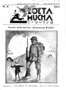 Żółta Mucha Tse-Tse. R. 2, nr 35 (14 lipca 1930)