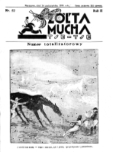 Żółta Mucha Tse-Tse. R. 2, nr 52 (14 października 1930)