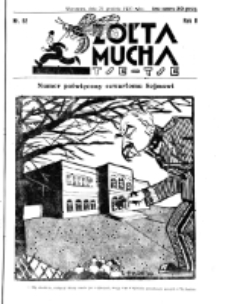 Żółta Mucha Tse-Tse. R. 2, nr 62 (21 grudnia 1930)