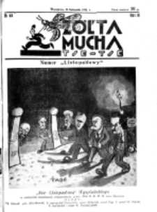 Żółta Mucha Tse-Tse. R. 3, nr 63 (30 listopada 1931)