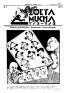 Żółta Mucha Tse-Tse. R. 4, nr 5 (31 stycznia 1932)
