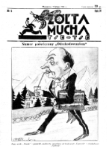 Żółta Mucha Tse-Tse. R. 4, nr 6 (7 lutego 1932)