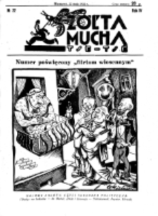Ż&oacute;łta Mucha Tse-Tse. R. 4, nr 22 (22 maja 1932)