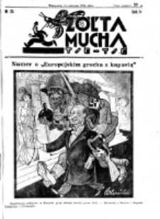 Żółta Mucha Tse-Tse. R. 4, nr 25 (12 czerwca 1932)