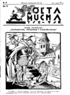 Ż&oacute;łta Mucha Tse-Tse. R. 4, nr 47 (5 października 1932)