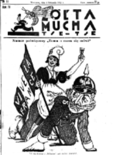 Ż&oacute;łta Mucha Tse-Tse. R. 4, nr 52 (8 listopada 1932)
