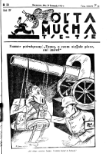 Ż&oacute;łta Mucha Tse-Tse. R. 4, nr 55 (29 listopada 1932)