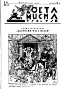 Ż&oacute;łta Mucha Tse-Tse. R. 4, nr 57 (12 grudnia 1932)