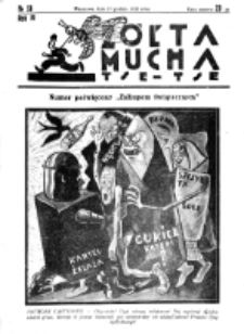 Ż&oacute;łta Mucha Tse-Tse. R. 4, nr 58 (19 grudnia 1932)