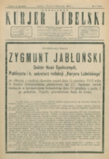 Codzienny Kurjer Lubelski. 1914, nr 4 (109)