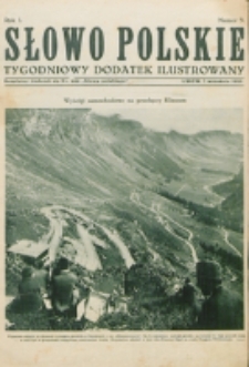Słowo Polskie : tygodniowy dodatek ilustrowany. R. 1, nr 3 (1925). : bezpłatny dodatek do Nr 243 "Słowa Polskiego"