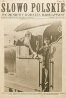 Słowo Polskie : tygodniowy dodatek ilustrowany. R. 1, nr 16 (1925) : bezpłatny dodatek do Nr 335 "Słowa Polskiego"