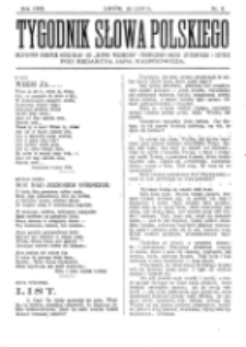 Tygodnik Słowa Polskiego. Nr 3 (1902)