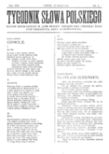 Tygodnik Słowa Polskiego. Nr 7 (1902)