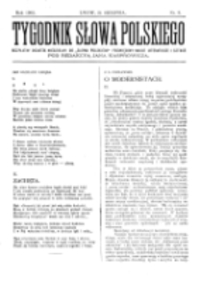 Tygodnik Słowa Polskiego. Nr 9 (1902)
