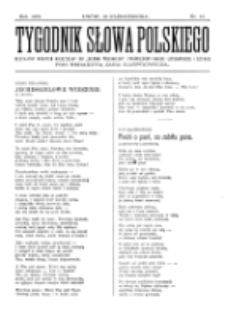 Tygodnik Słowa Polskiego. Nr 15 (1902)